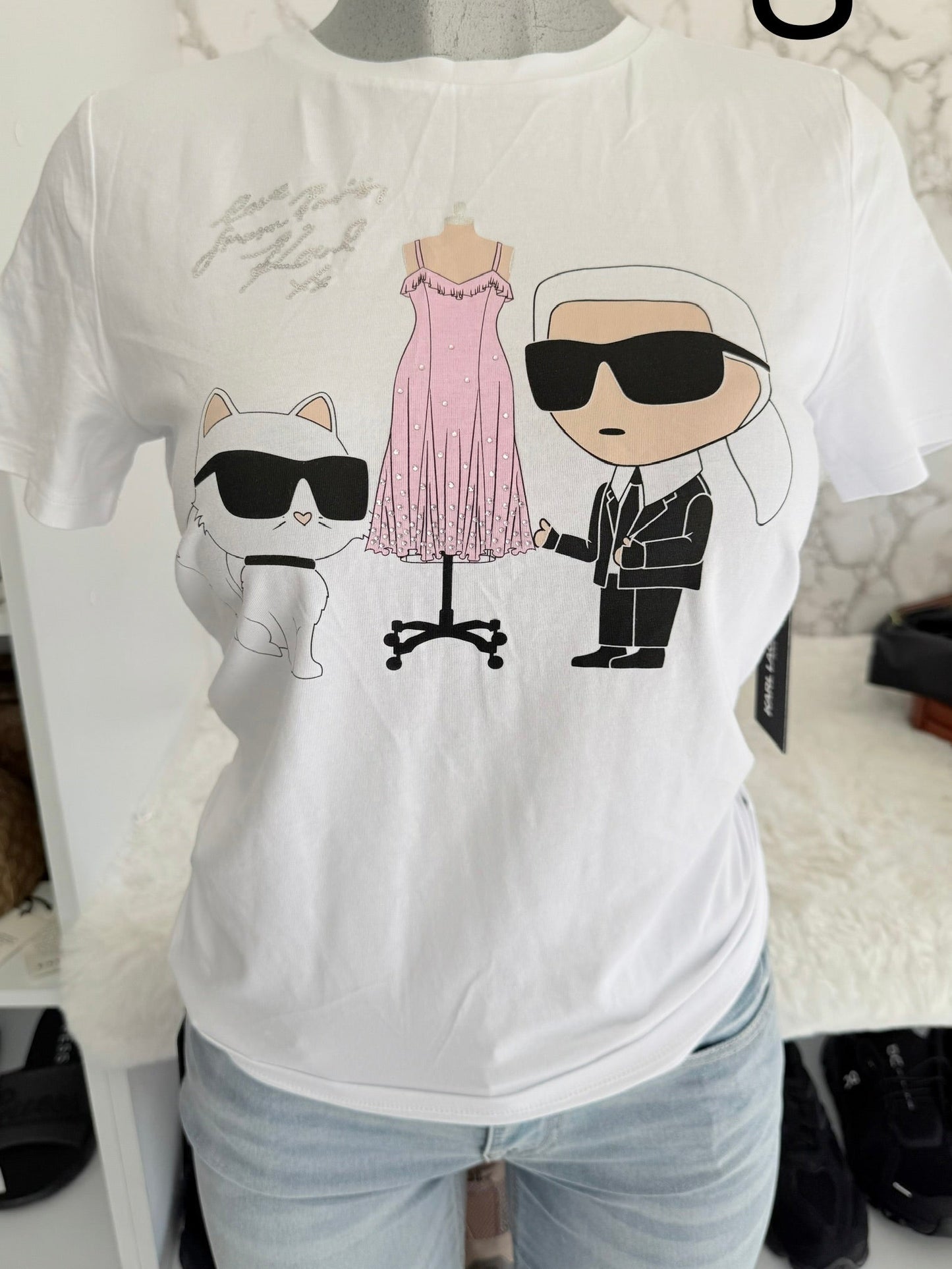 Blusa de dama marca Karl Lagerfeld