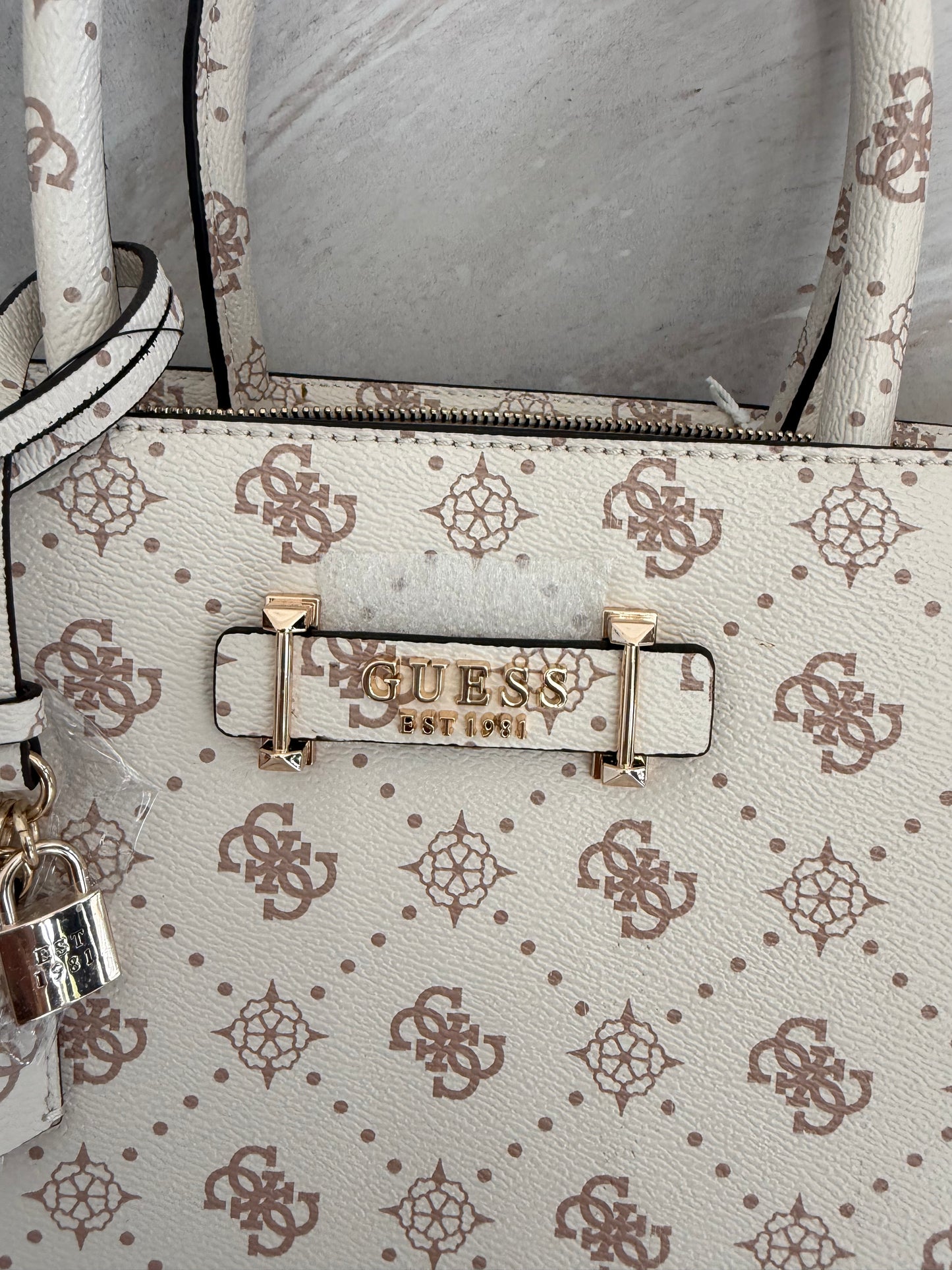 Bolsa tote grabada marca Guess grande