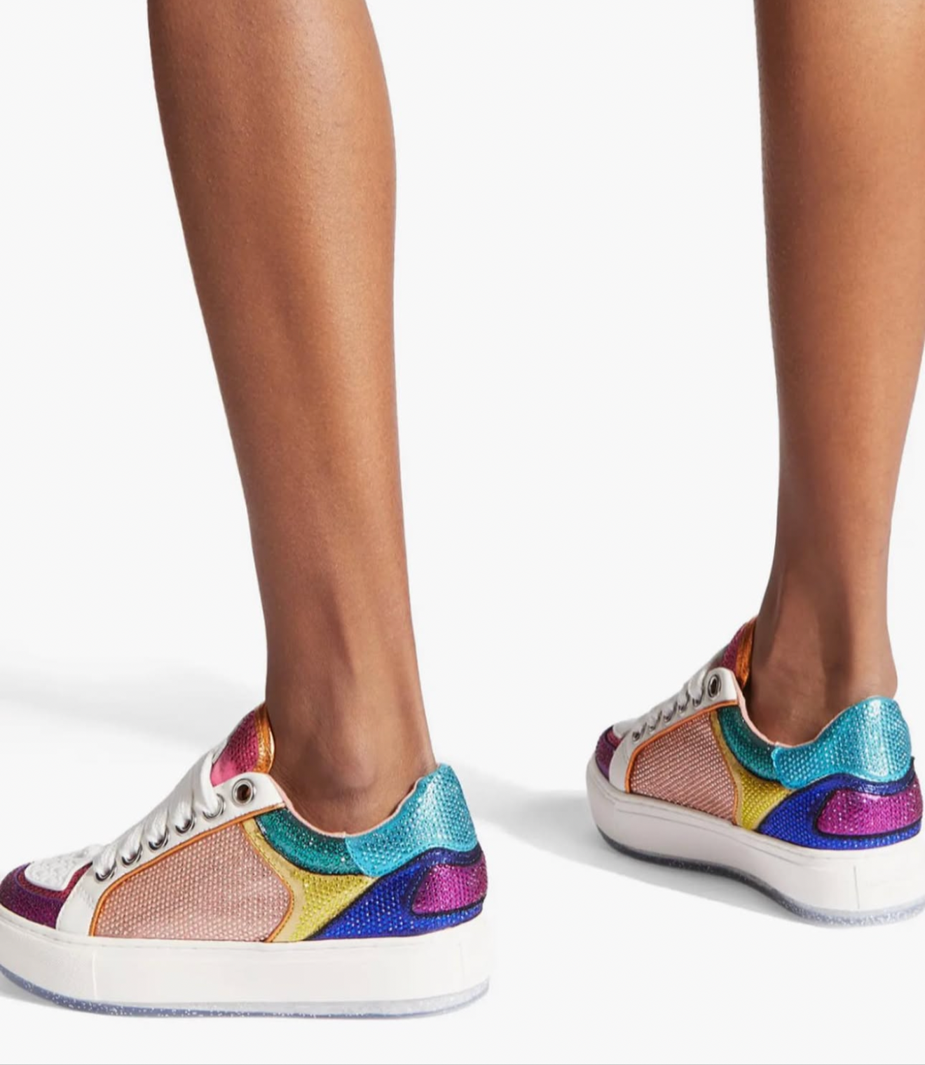 Tenis de dama cristales marca Kurt geiger