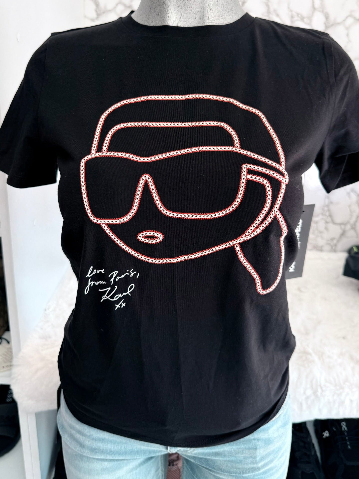 Blusa de dama marca Karl Lagerfeld