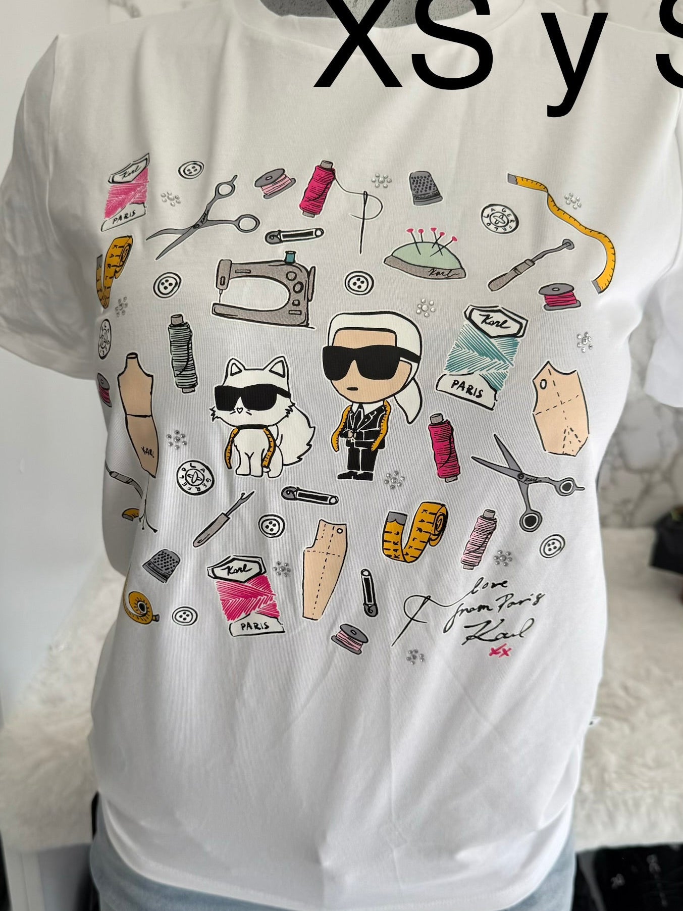 Blusa de dama marca Karl Lagerfeld