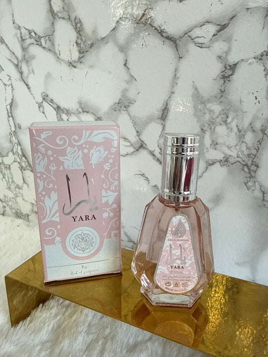 Perfume chico 50 ml YARA de lataffa