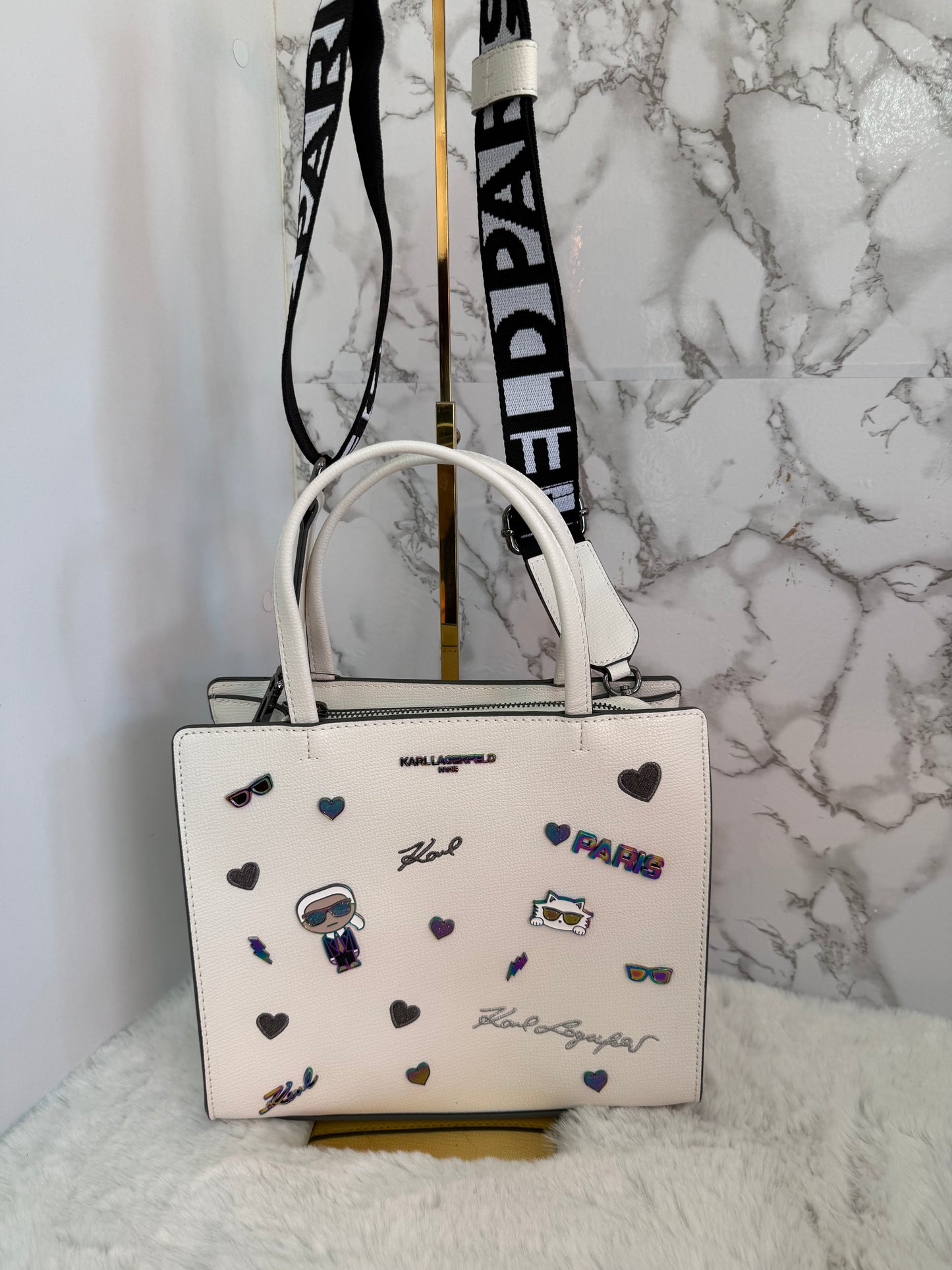 Bolsa mediana marca Karl Lagerfeld