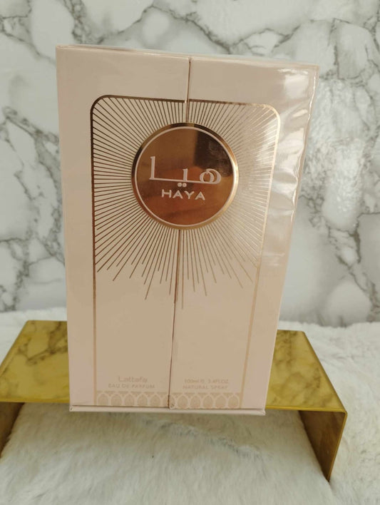 Perfume árabe Lattafa Haya Eau De Parfum 100 Ml Para Mujer