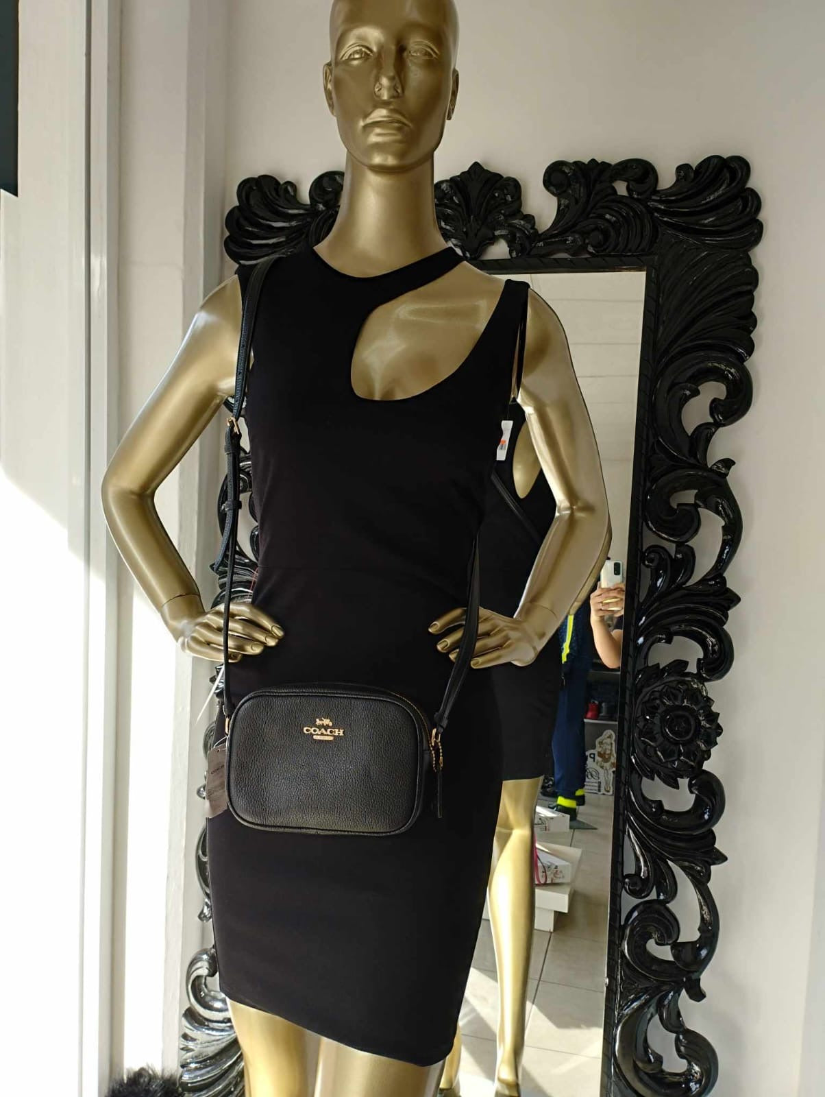 Bolsa crossbody chica 1 cierre marca Coach