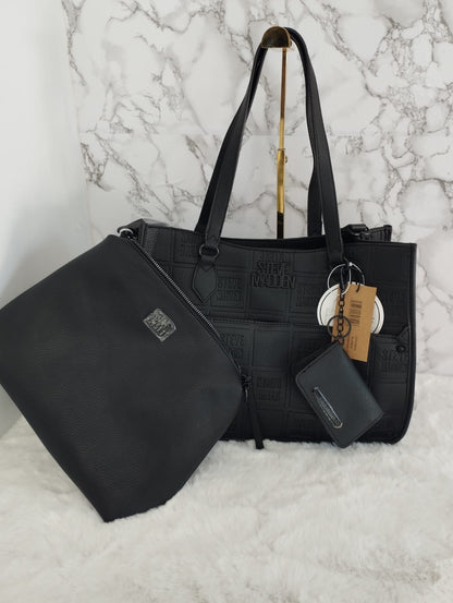 Bolsa grande Steve Madden negra