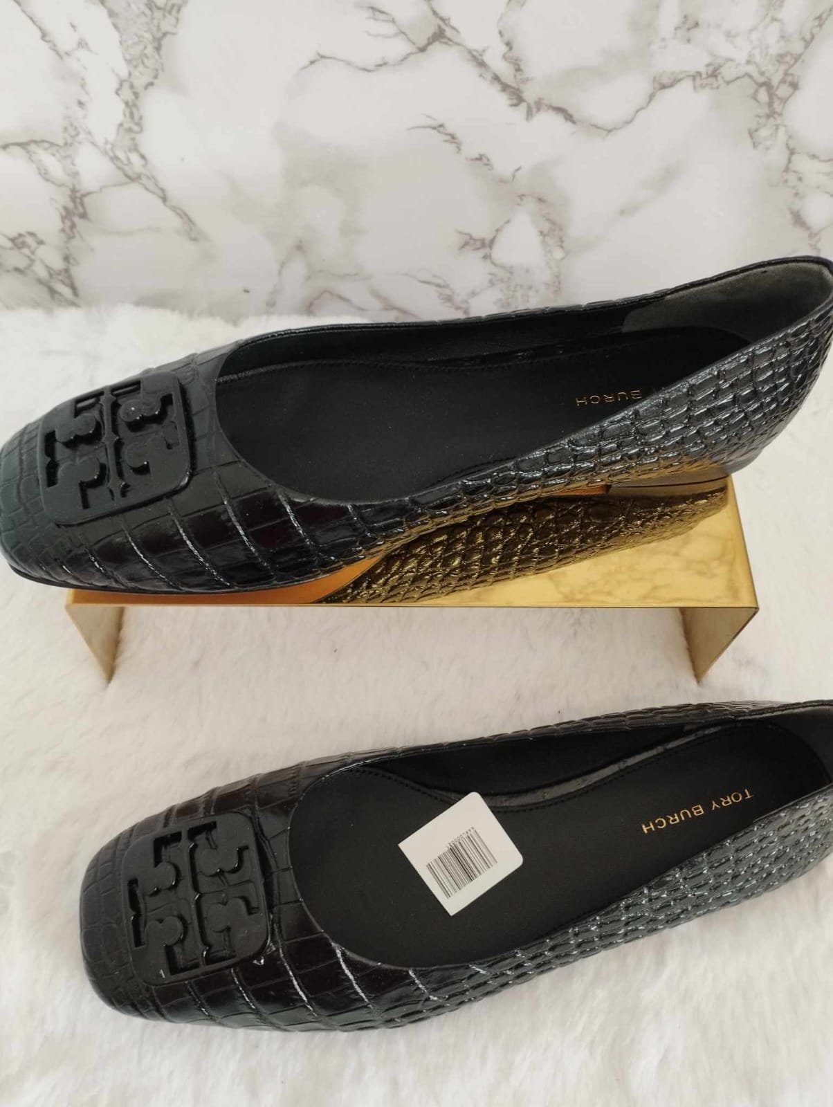 Flats negros marca Tory Burch