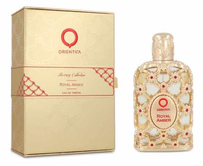 Perfume árabe unisex royal amber de Orientica