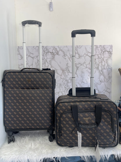 MALETAS VIAJERA JUEGO DE 2 PIEZAS MARCA GUESS