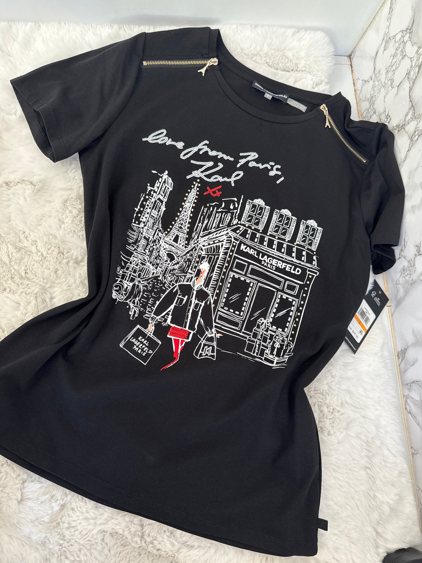 Blusa de dama marca Karl Lagerfeld