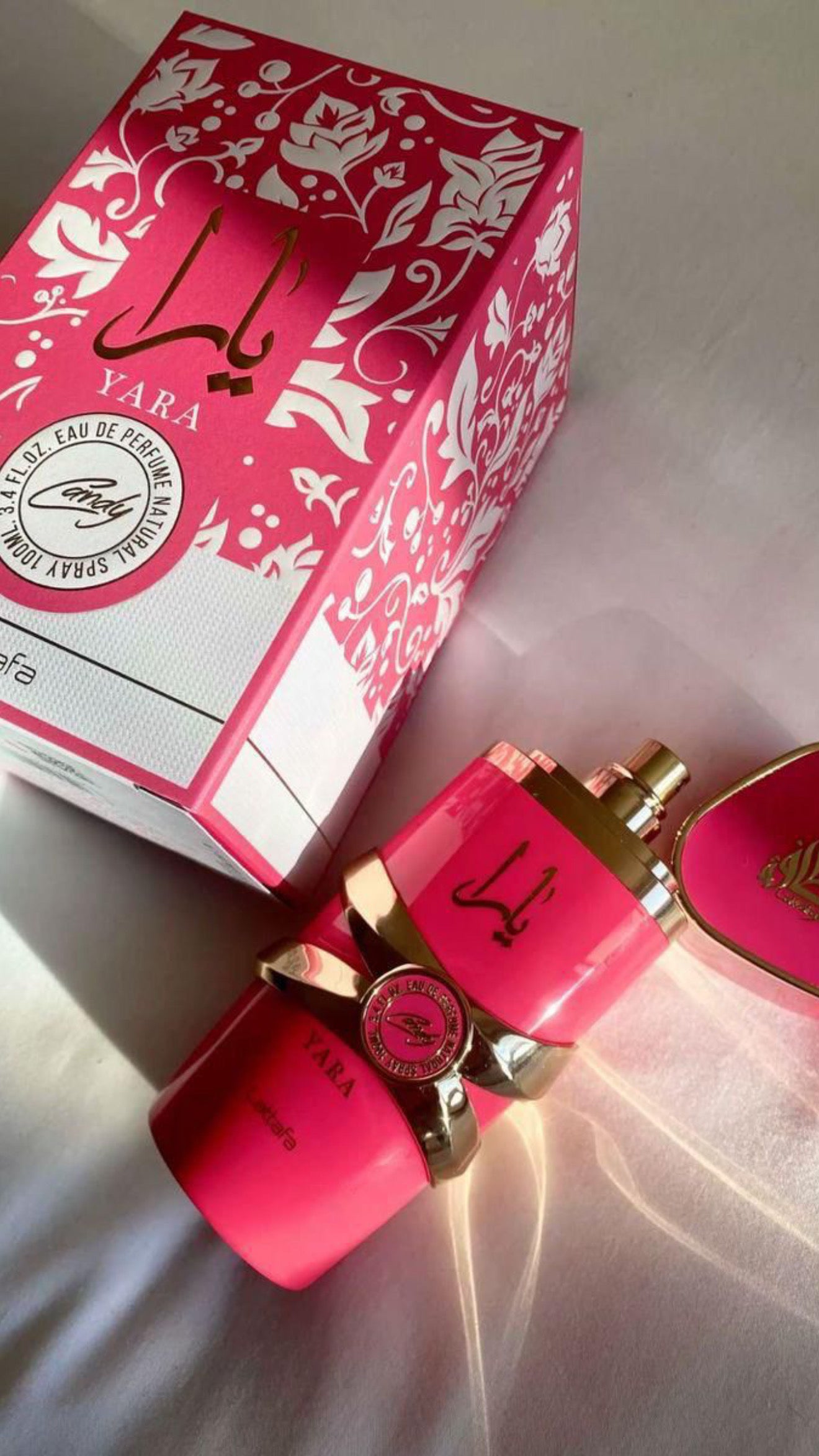 Eau de parfum Lattafa Yara Candy para mujer 100 mL