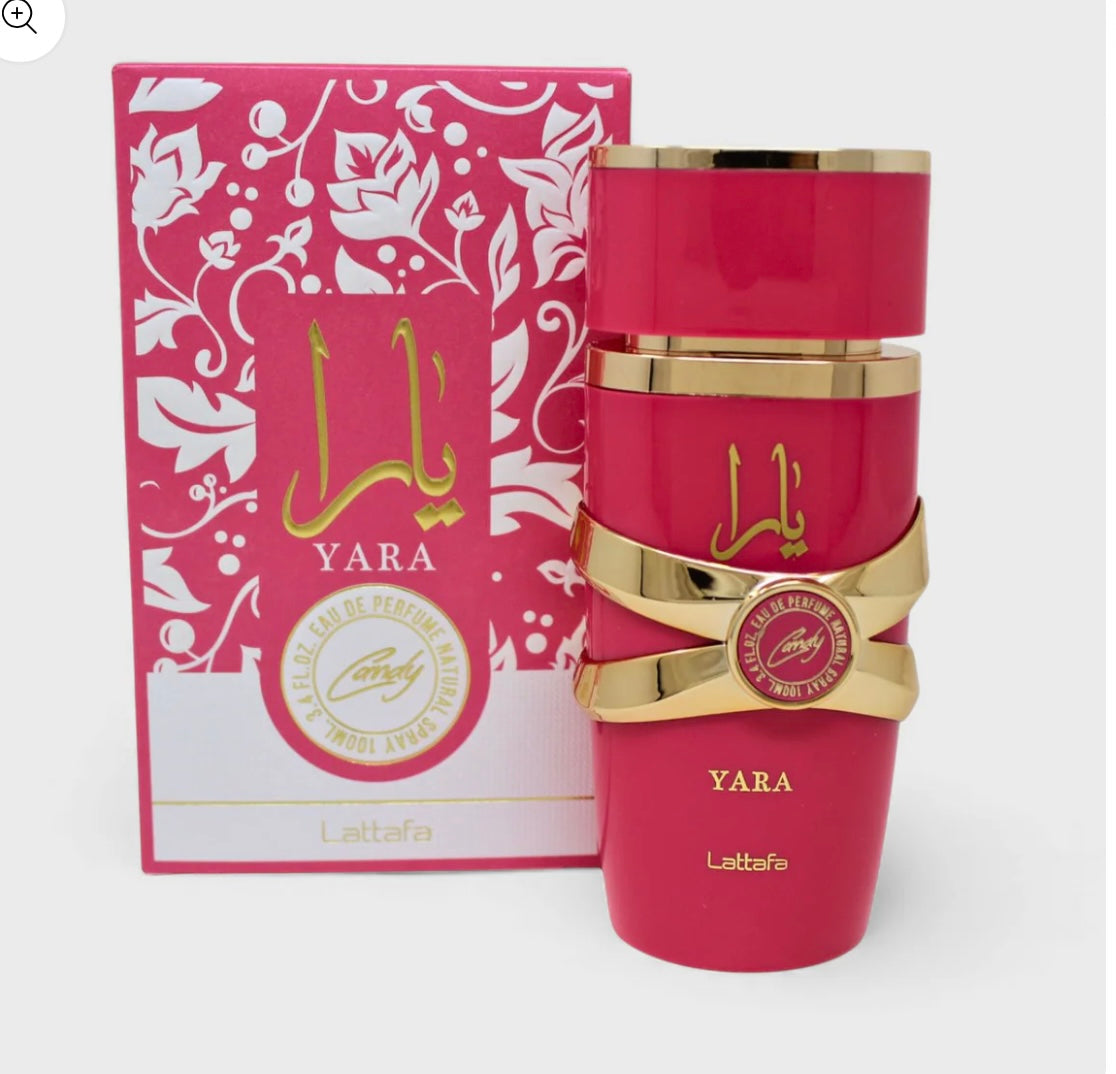 Eau de parfum Lattafa Yara Candy para mujer 100 mL