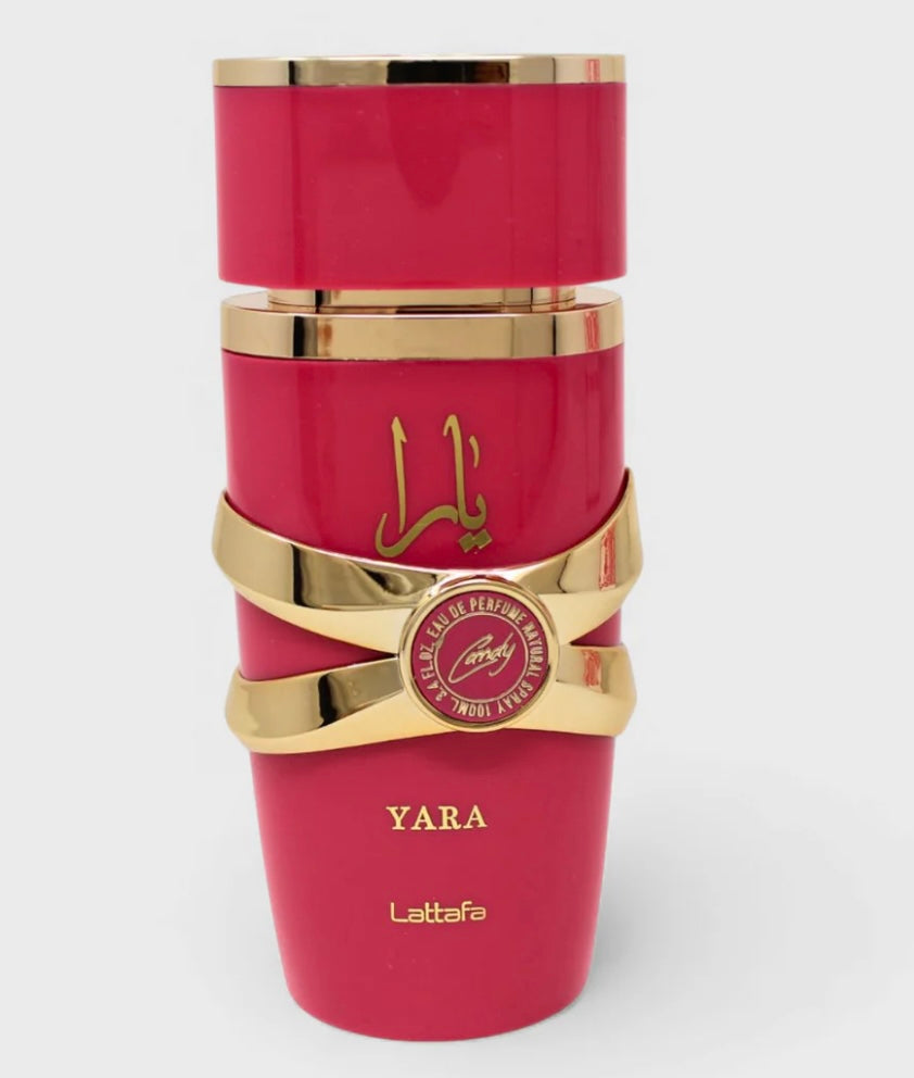 Eau de parfum Lattafa Yara Candy para mujer 100 mL