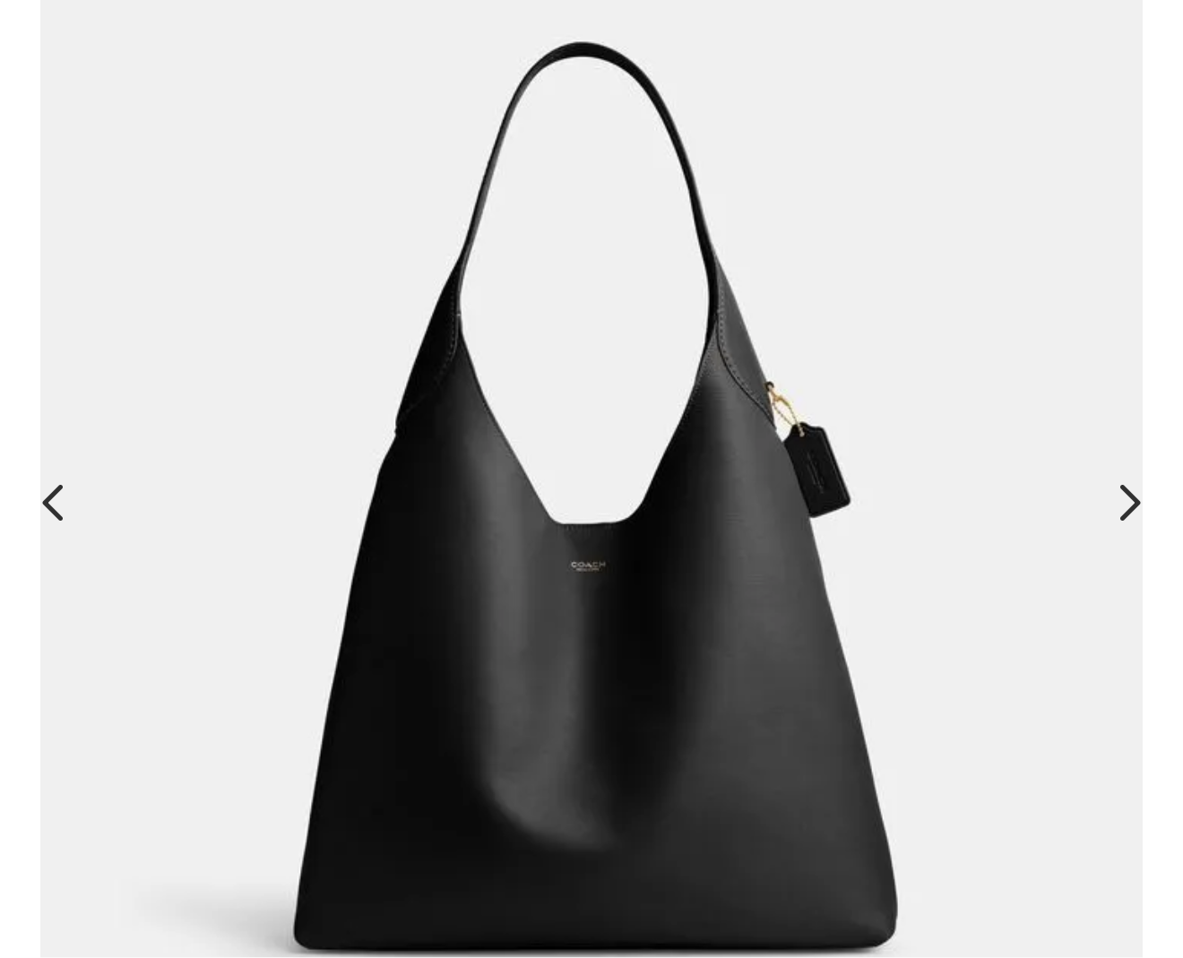Bolsa Shoulder Bag Brooklyn 39 color negro marca Coach