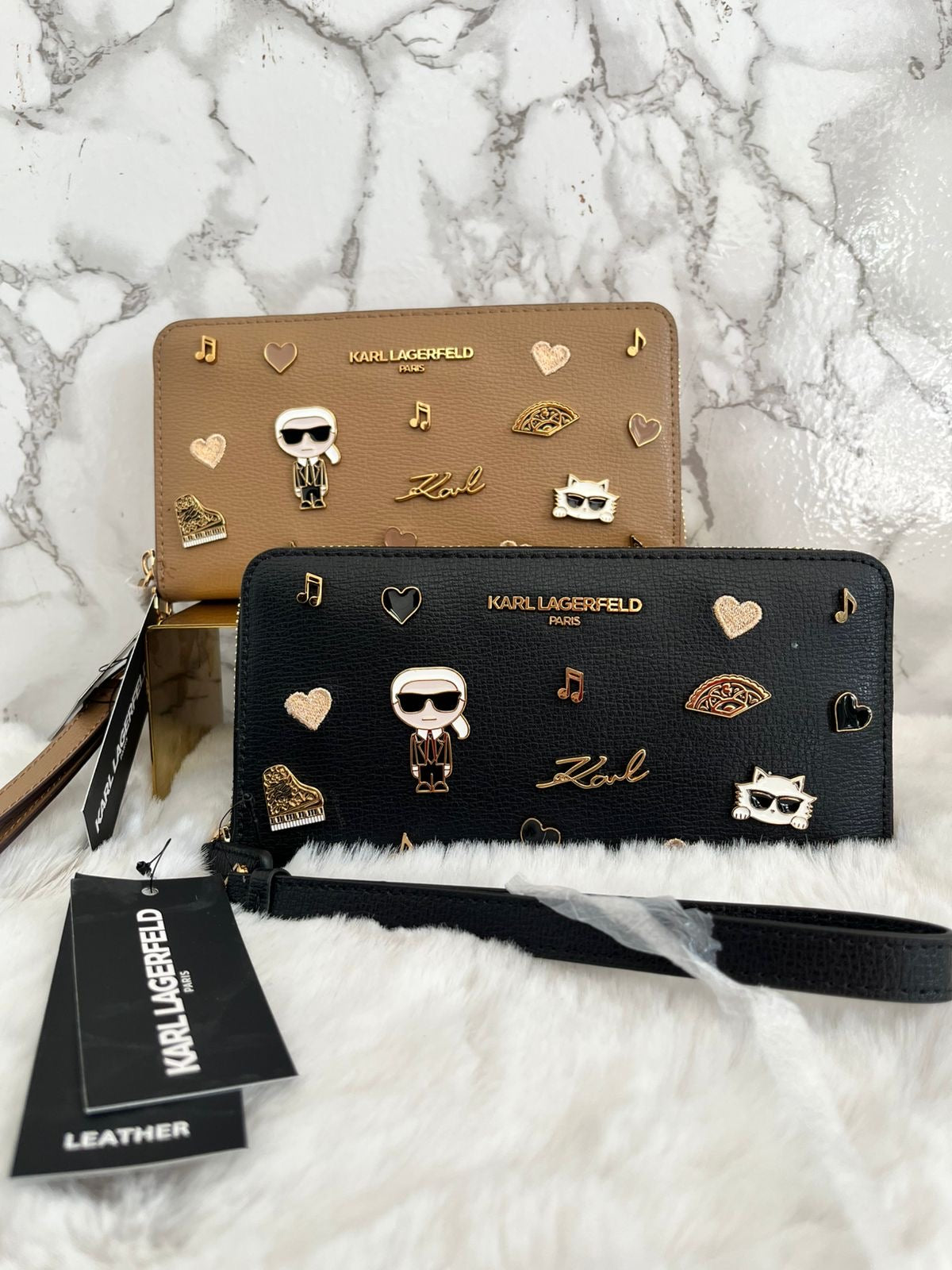 Cartera grande marca Karl Lagerfeld