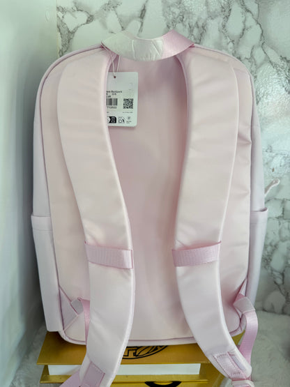 Mochila grande rosa claro marca Lululemon
