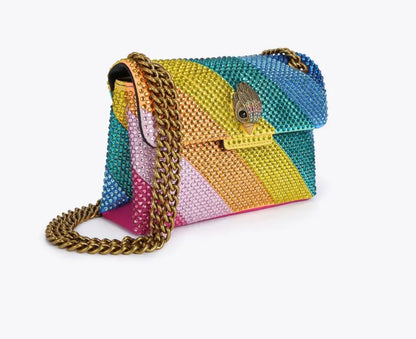 Bolsa de dama cristales y colores marca Kurt geiger