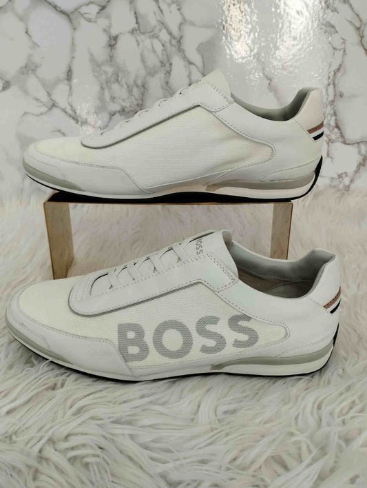 Tenis de caballero color blanco marca Hugo Boss