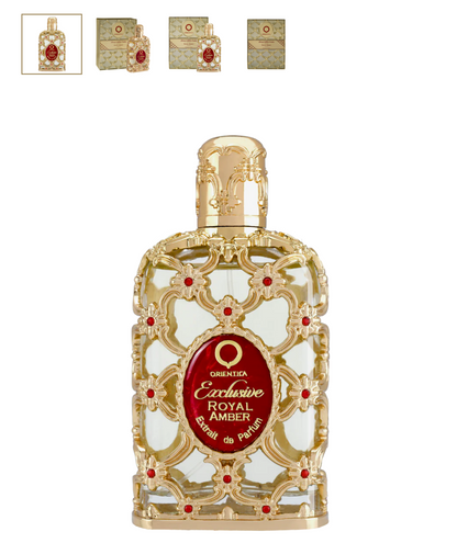 Perfume árabe unisex royal amber de Orientica