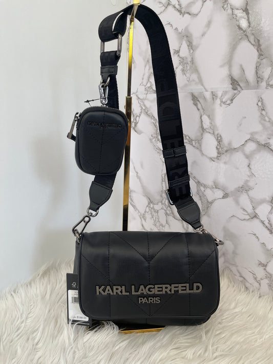 Bolsa negra marca Karl Lagerfeld