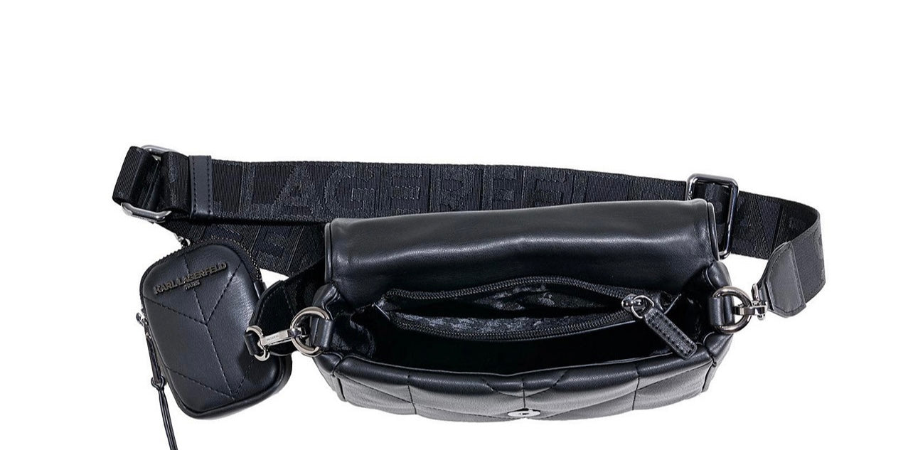 Bolsa negra marca Karl Lagerfeld
