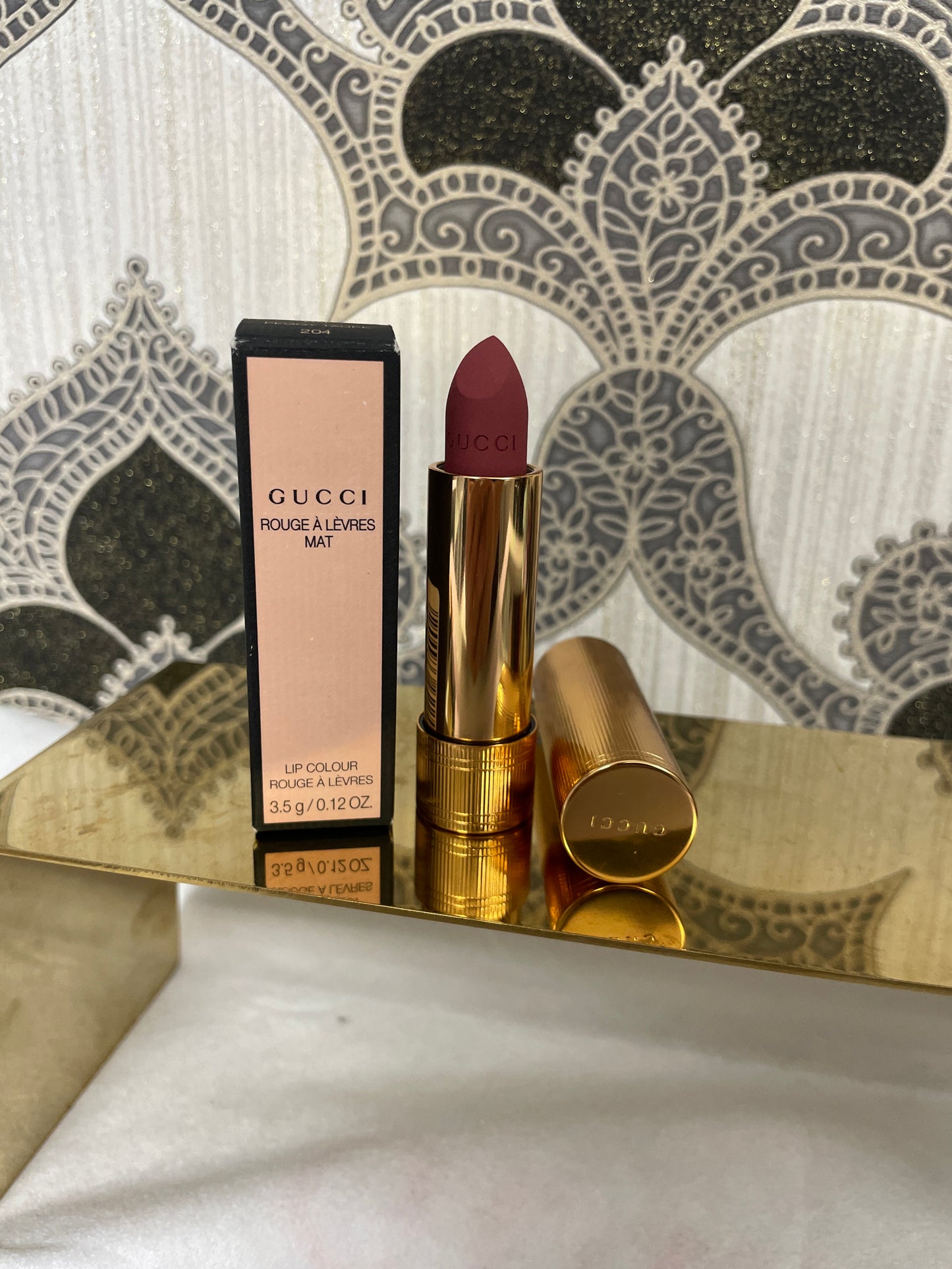 Rouge a levres mat 204 peggy taupe Gucci