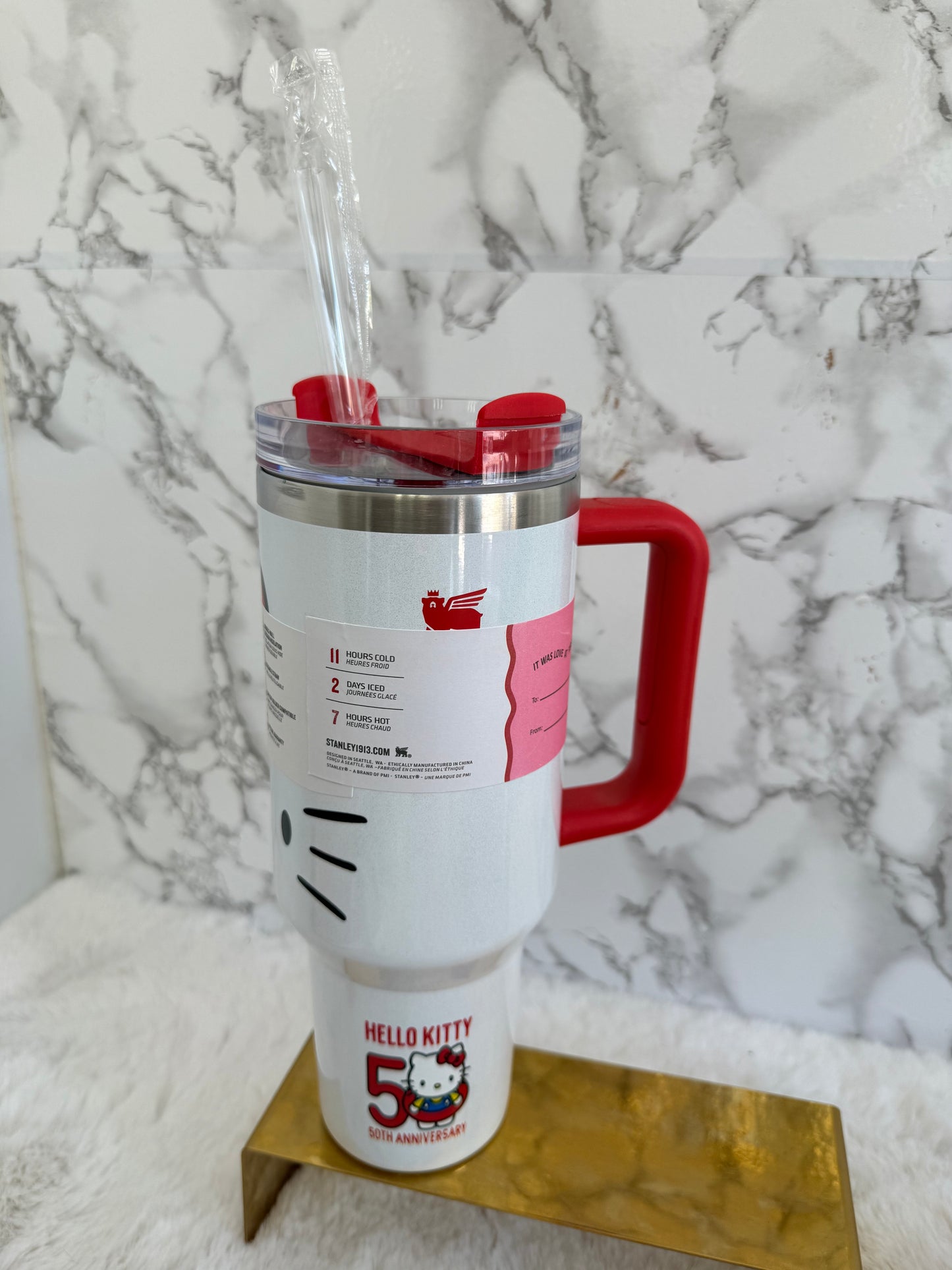 Vaso Stanley 40 onzas edición Barbie