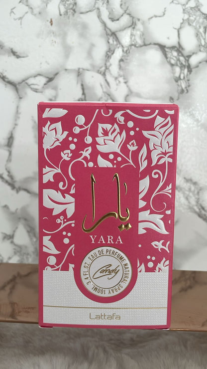 Eau de parfum Lattafa Yara Candy para mujer 100 mL